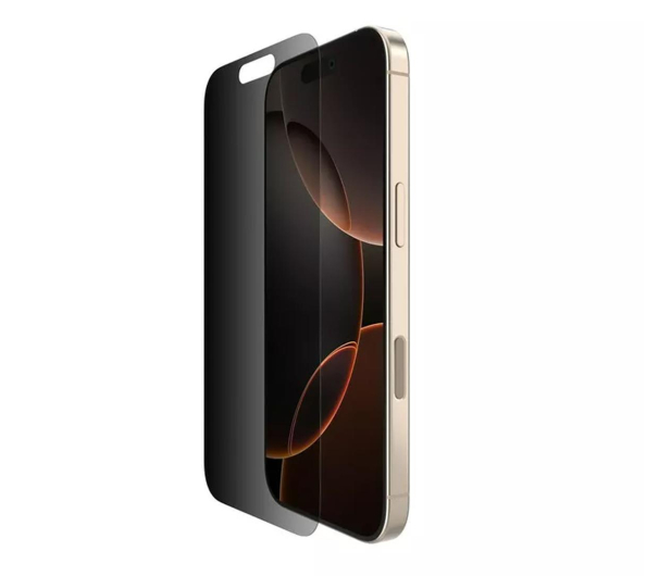 BELKIN Szkło ochronne ScreenForce Invisiglass Privacy iPhone 16 pro OVA169hq - 1287243 - zdjęcie